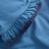 Ruffle Sleeve T-shirt Delft Ruffle Sleeve T-shirt Delft