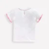 Ruffle Sleeve T-shirt Ivory Ruffle Sleeve T-shirt Ivory