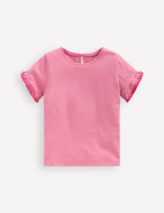 Ruffle Sleeve T-shirt Polignac
