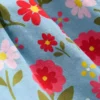 Ruffle Strap Sundress Vintage Blue Floral Placement Ruffle Strap Sundress Vintage Blue Floral Placement