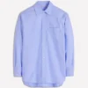Sadie Relaxed Cotton Shirt Blue Oxford Sadie Relaxed Cotton Shirt Blue Oxford