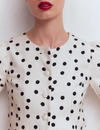 Salisbury Jacket Painted Dot Spaced