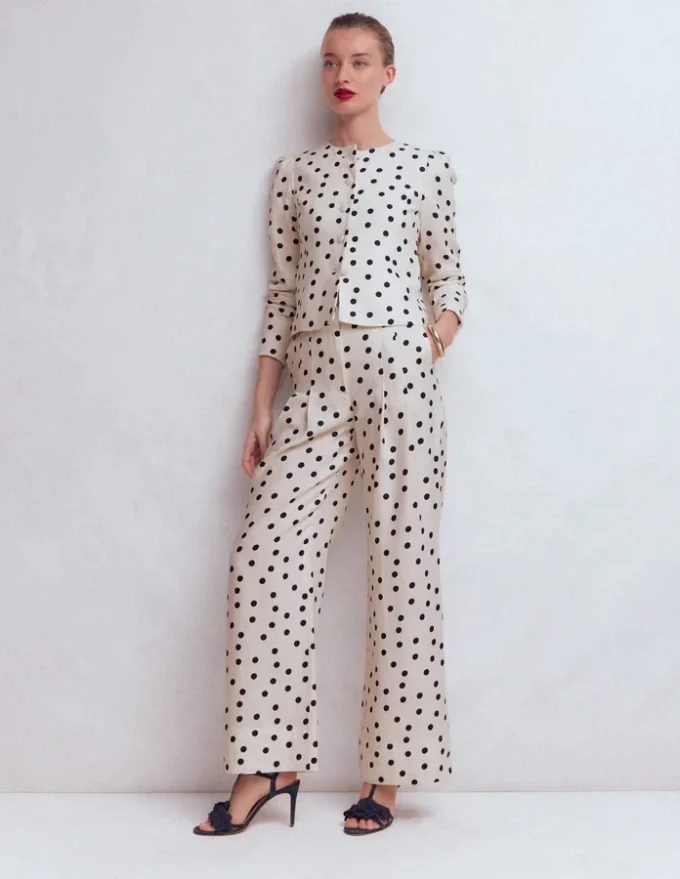 Salisbury Jacket Painted Dot Spaced