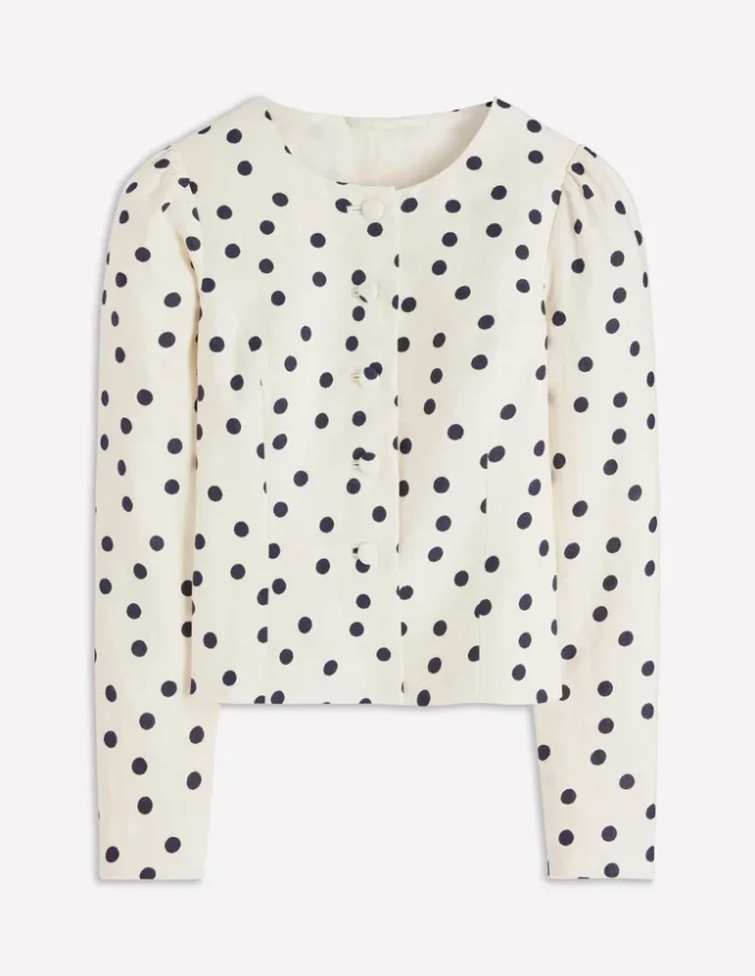 Salisbury Jacket Painted Dot Spaced