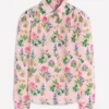 Sara Silk Shirt French Pink, Delicate Blossom Sara Silk Shirt French Pink, Delicate Blossom