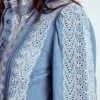 Savannah Broderie Top Chambray