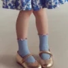 Scallop Mary Janes Gold Scallop Mary Janes Gold