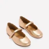 Scallop Mary Janes Gold Scallop Mary Janes Gold
