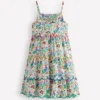 Scallop Tiered Sundress Floral Scallop Tiered Sundress Floral