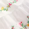 Shirred Bow Back Detail Dress Soft Ivory Shirred Bow Back Detail Dress Soft Ivory