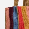 Shopper Tote Multi Stripe