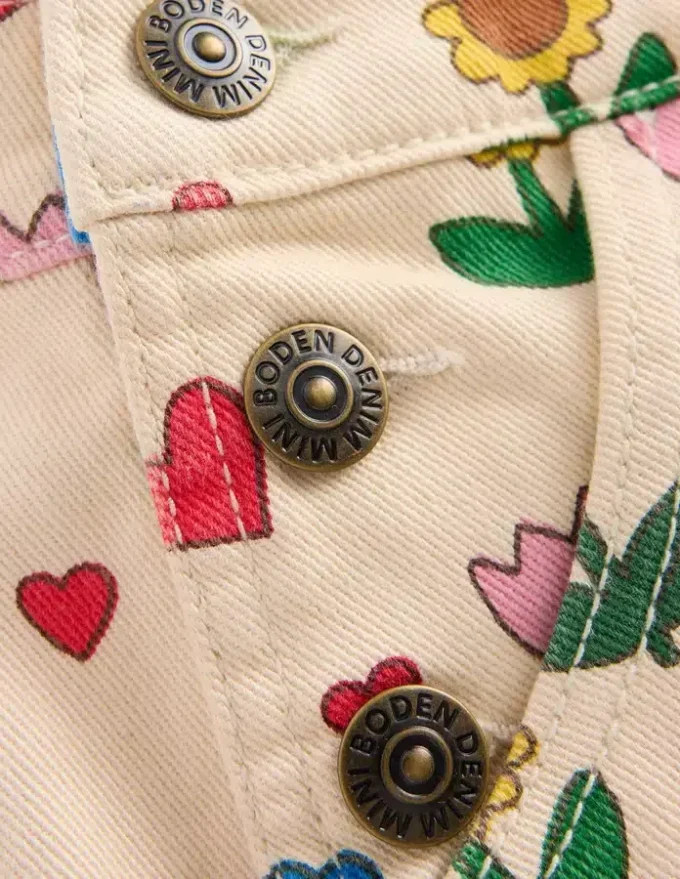 Short Overalls Ivory Sunflower Garden Short Overalls Ivory Sunflower Garden