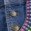 Short Overalls Mid Vintage Embroidered Short Overalls Mid Vintage Embroidered