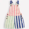 Short Overalls Multi Hotch Potch Stripe Short Overalls Multi Hotch Potch Stripe
