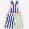 Short Overalls Multi Hotch Potch Stripe Short Overalls Multi Hotch Potch Stripe