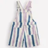 Short Overalls Purple/Navy Stripe Short Overalls Purple/Navy Stripe