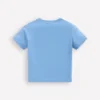 Short Sleeve Badge T-shirt Glacier Blue Dino