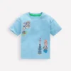 Short Sleeve Badge T-shirt GLACIER LAKE Outer Space