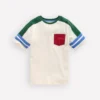 Short Sleeve Colourblock Tee COCONUT MILK COLOURBLOCK Short Sleeve Colourblock Tee COCONUT MILK COLOURBLOCK