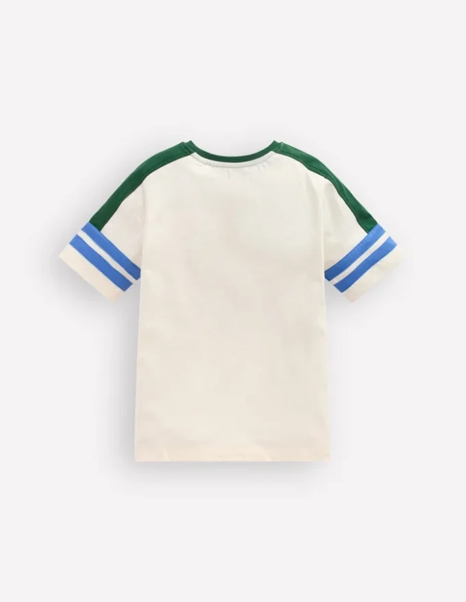 Short Sleeve Colourblock Tee COCONUT MILK COLOURBLOCK Short Sleeve Colourblock Tee COCONUT MILK COLOURBLOCK