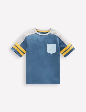 Short Sleeve Colourblock Tee TRUE NAVY COLOURBLOCK