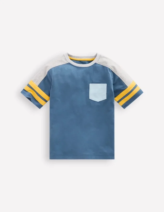 Short Sleeve Colourblock Tee TRUE NAVY COLOURBLOCK Short Sleeve Colourblock Tee TRUE NAVY COLOURBLOCK