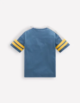 Short Sleeve Colourblock Tee TRUE NAVY COLOURBLOCK