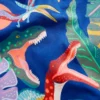 Short Sleeve Graphic T-shirt Bright Blue Jurasic Era