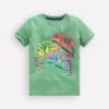 Short Sleeve Graphic T-shirt Csarite Green Camelion