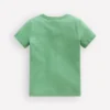 Short Sleeve Graphic T-shirt Csarite Green Camelion