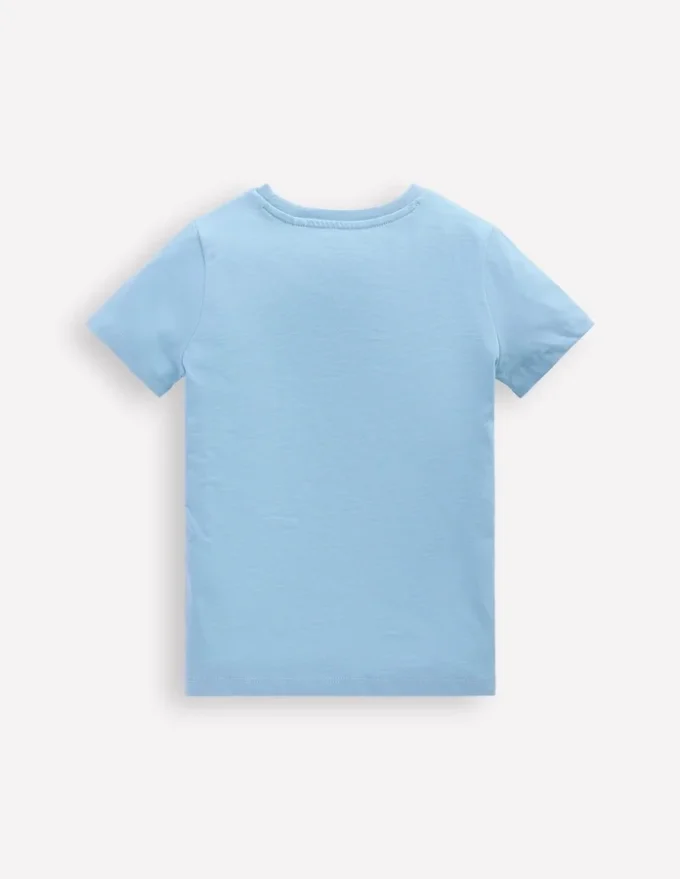 Short Sleeve Graphic T-shirt Glacier Blue Jeep