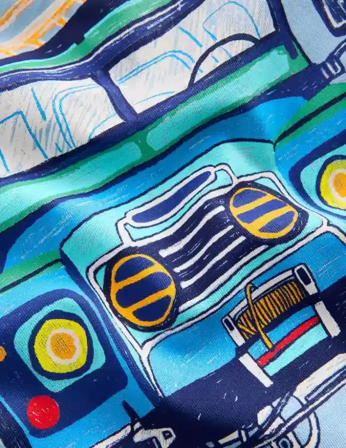 Short Sleeve Graphic T-shirt Glacier Blue Jeep