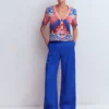 Short Sleeve Jacquard Cardigan Aztec Short Sleeve Jacquard Cardigan Aztec