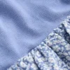 Short Sleeve Jersey RaRa Dress Serenity Blue Ditsy Floral Short Sleeve Jersey RaRa Dress Serenity Blue Ditsy Floral
