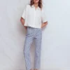 Short Sleeve Linen Shirt White Short Sleeve Linen Shirt White
