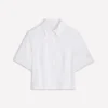 Short Sleeve Linen Shirt White Short Sleeve Linen Shirt White