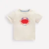 Short Sleeve Logo T-shirt Ecru Crab Short Sleeve Logo T-shirt Ecru Crab