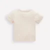 Short Sleeve Logo T-shirt Ecru Crab Short Sleeve Logo T-shirt Ecru Crab