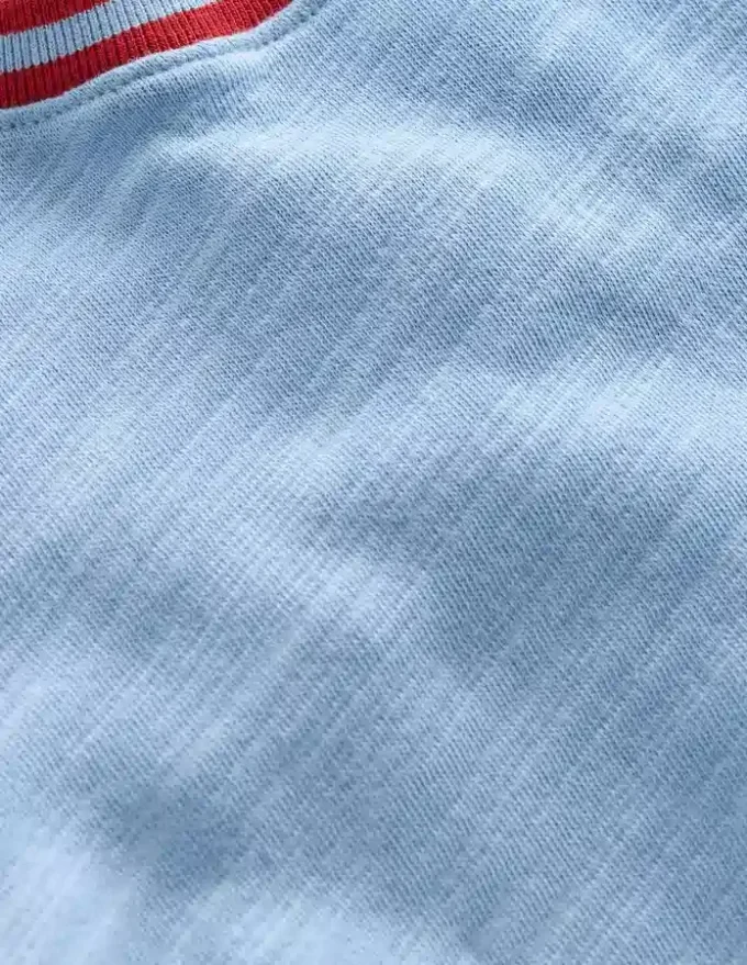Short Sleeve Mid Weight Tee Glacier Blue Short Sleeve Mid Weight Tee Glacier Blue