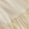 Short Sleeve Peplum Top Soft Ivory