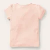 Short Sleeve Pointelle Top Provence Dusty Pink