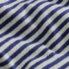 Short Sleeve Pointelle Top Soft Ivory/Starboard Blue