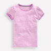 Short Sleeve Pointelle Top Sugared