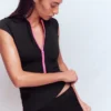 Short Sleeve Rash Guard Top Black Short Sleeve Rash Guard Top Black