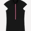 Short Sleeve Rash Guard Top Black Short Sleeve Rash Guard Top Black