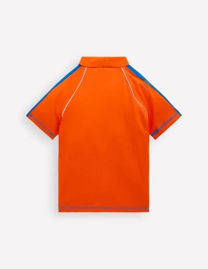Short Sleeve Rash Vest Bright Orange Short Sleeve Rash Vest Bright Orange