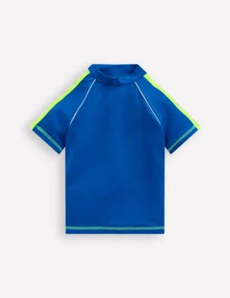 Short Sleeve Rash Vest Directoire Blue