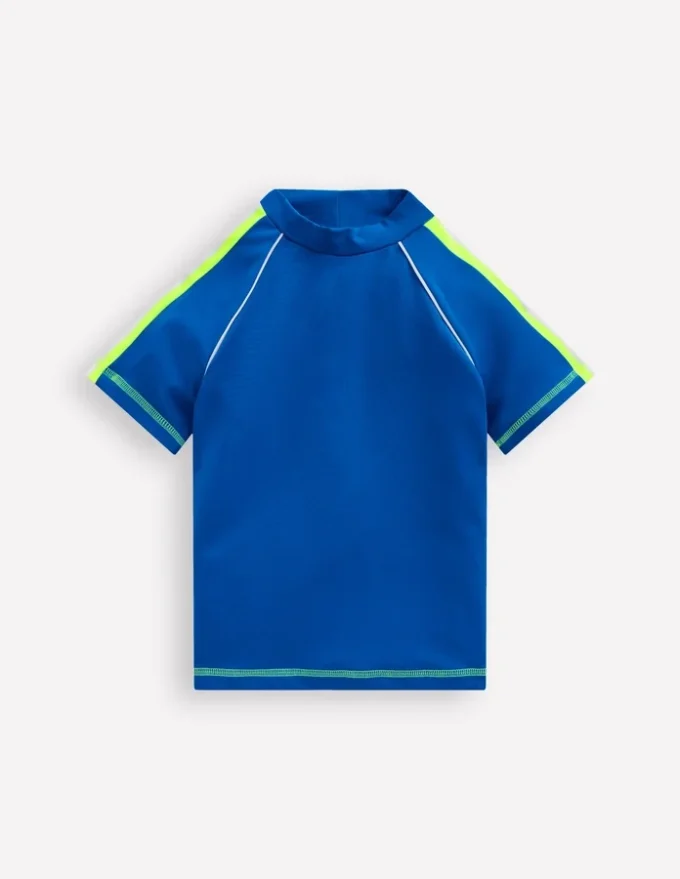 Short Sleeve Rash Vest Directoire Blue Short Sleeve Rash Vest Directoire Blue