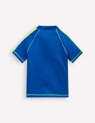 Short Sleeve Rash Vest Directoire Blue