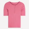 Short Sleeve Rib Henley Malaga Short Sleeve Rib Henley Malaga